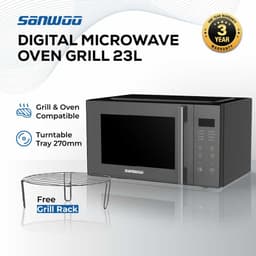 Digital Microwave Oven Grill 23L