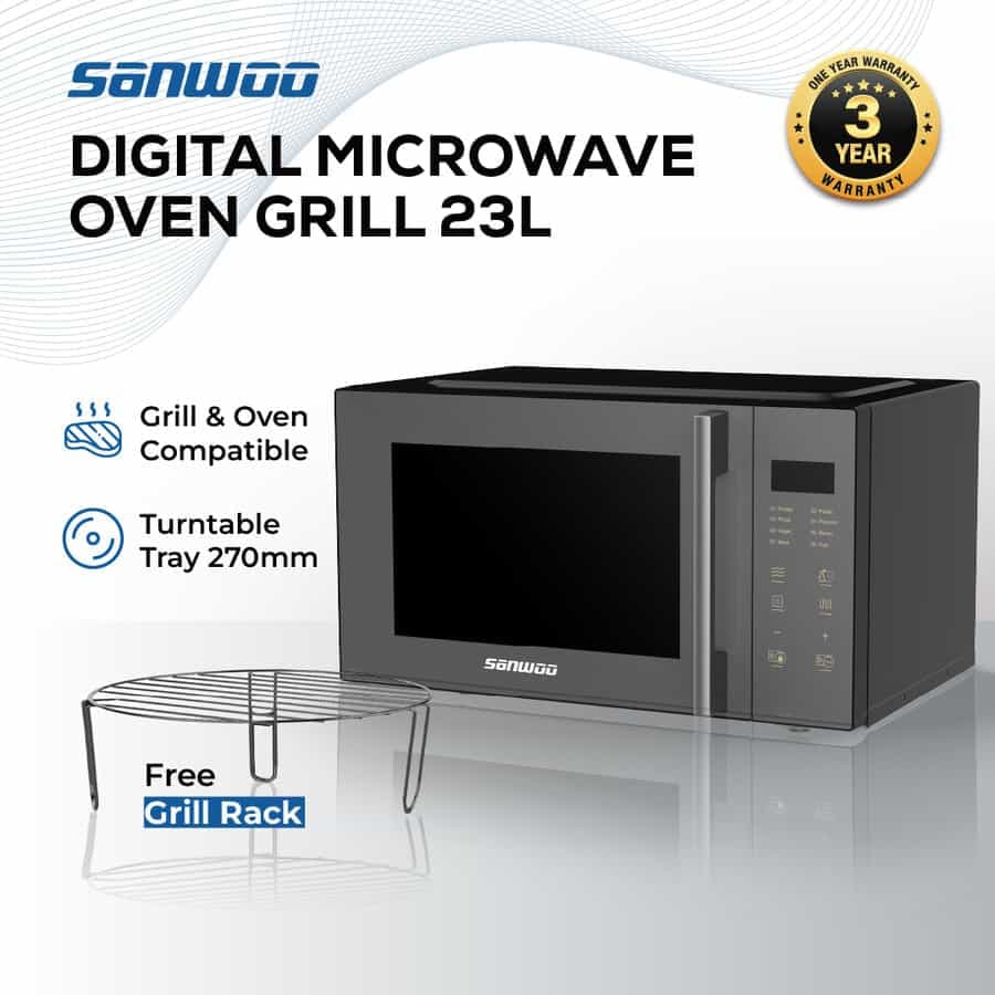 Digital Microwave Oven Grill 23L