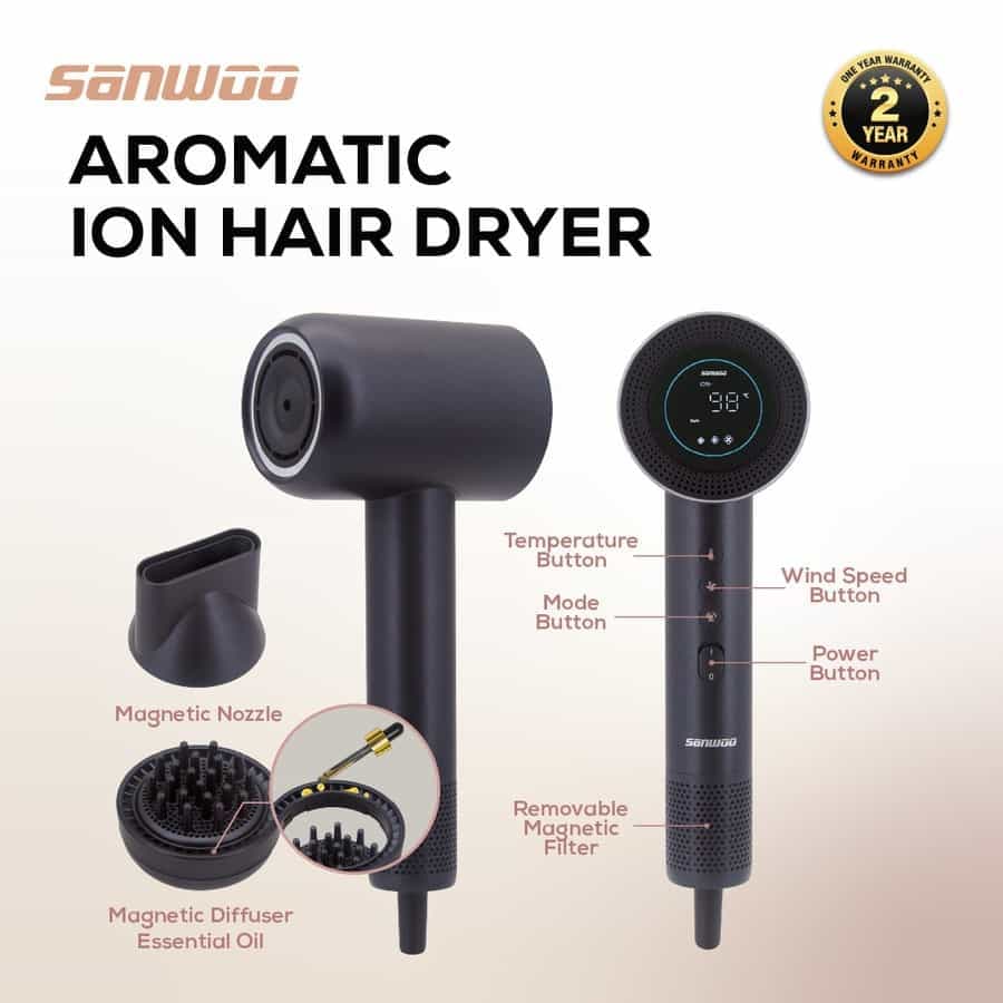 Aromatic Ion Hair Dryer