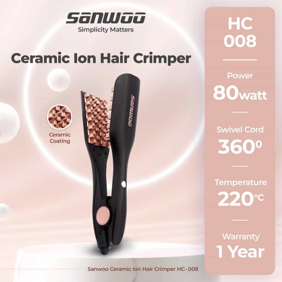 Ceramic Ion Hair Crimper