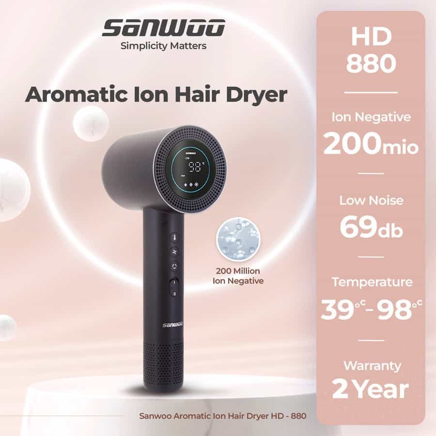 Aromatic Ion Hair Dryer