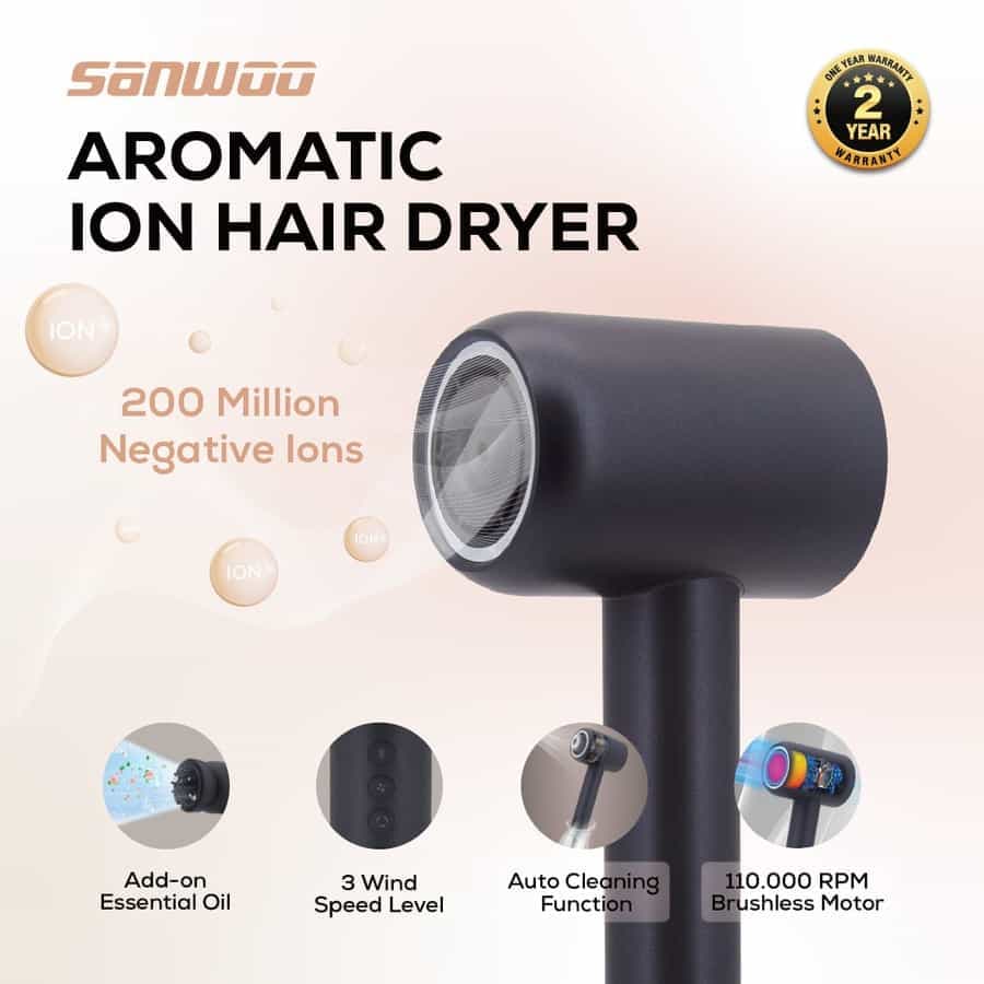 Aromatic Ion Hair Dryer