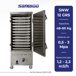 Gas Rice Steamer 12 Tray