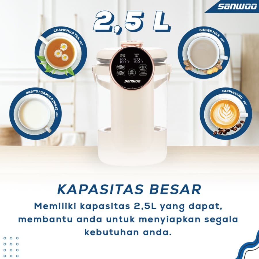 Smart Electric Glass Thermopot