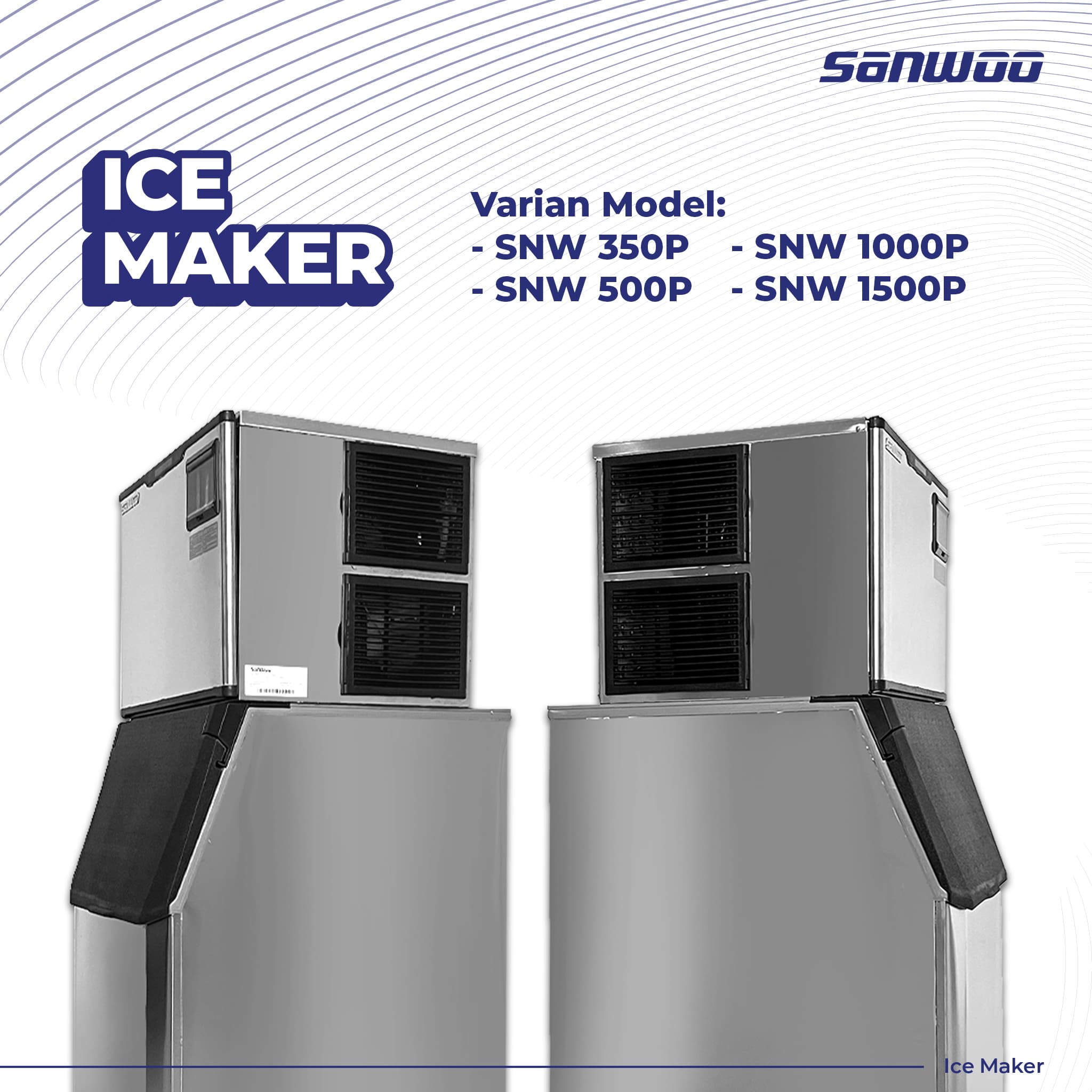 Sanwoo Ice Maker SNW Series